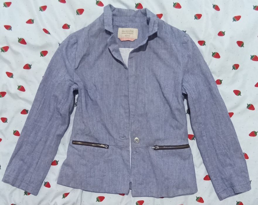 Сиво Сако Bershka