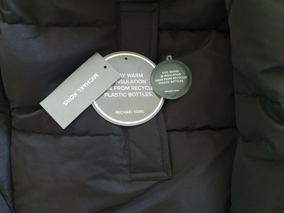 Geaca Michael Kors neagra de iarna XL noua