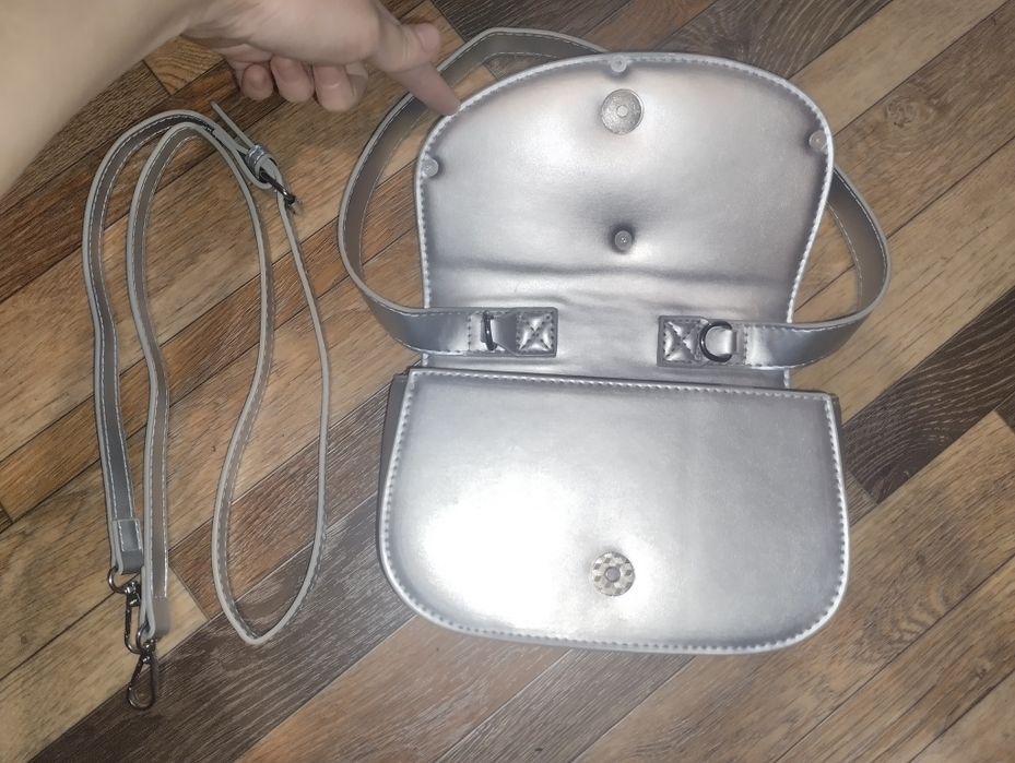 Сумка Diesel серого цвета