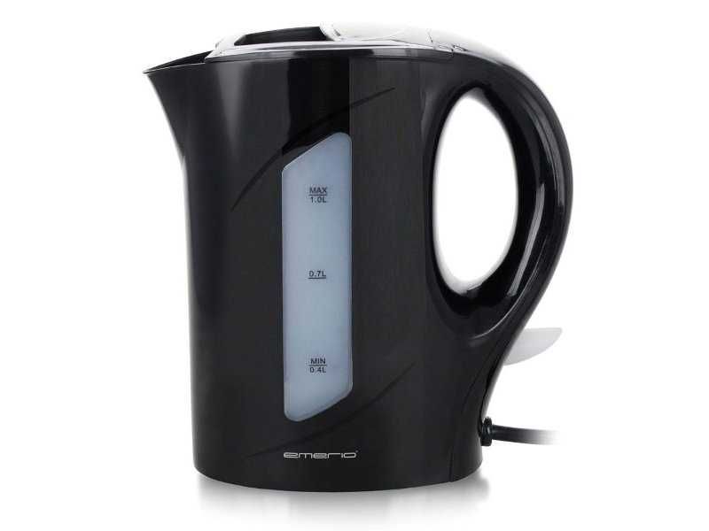 Електрическа Кана за Вода Emerio WK-121616.1, 1L, 900W, Черна