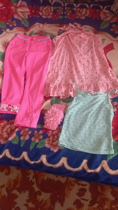 Продам вещи на девочку 2 пакета