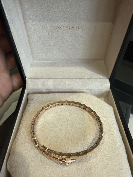 Bulgari Serpenti гривна 18к