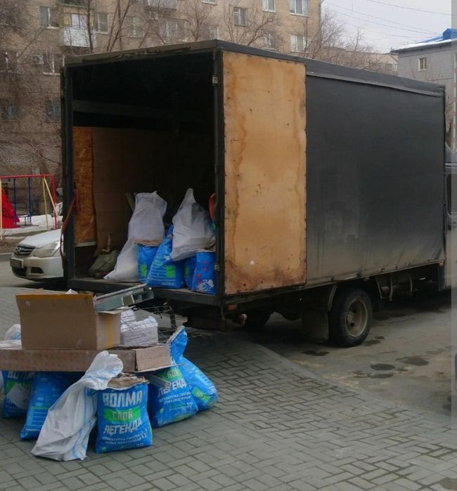 Вывоз мусора мебели с квартир дачи. Газель