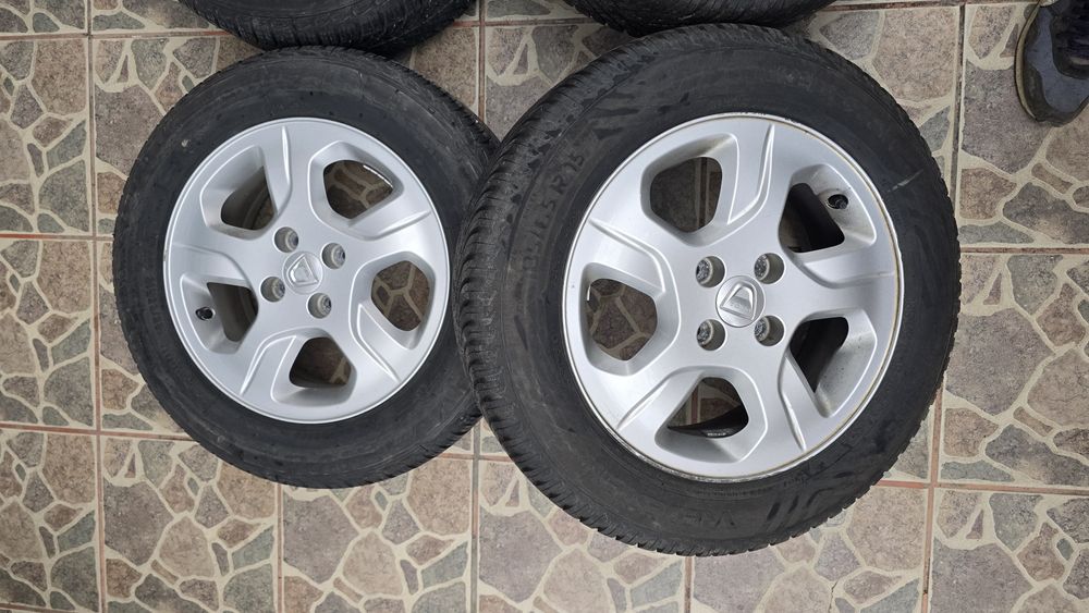 Jante aliaj dacia Logan Anvelope 185 65 r15 sandero