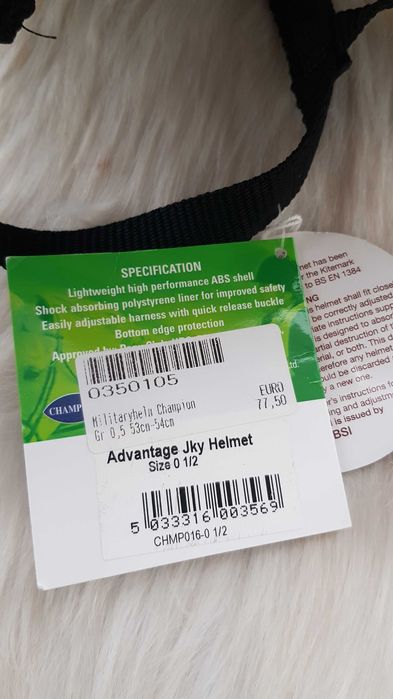 Каска за езда Champion Jockey Helmet Junior - НОВА