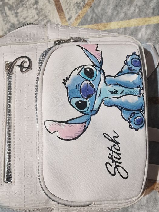 Geanta Mare si Rucsac / Ghiozdanel Stitch Disney