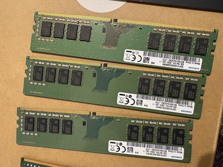 RAM SK hynix/samsung 8GB DDR4 2400MHz –  2666MHz originală, testată