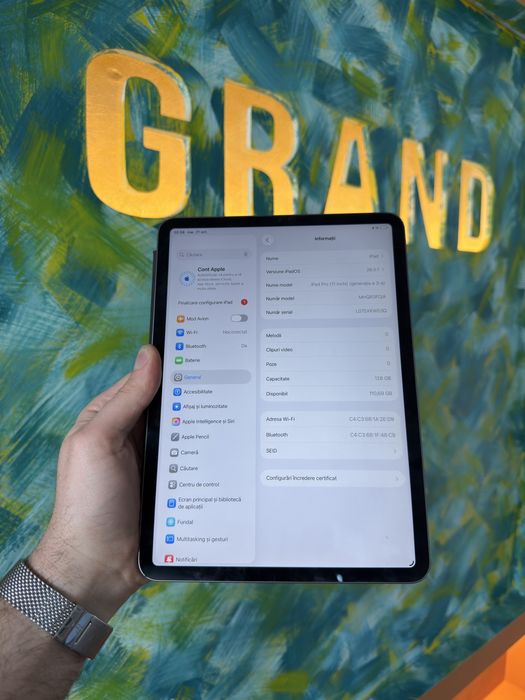 iPad Pro 11 Gen 3 * GRAND * Garantie 1 AN + Husa Smart Folio