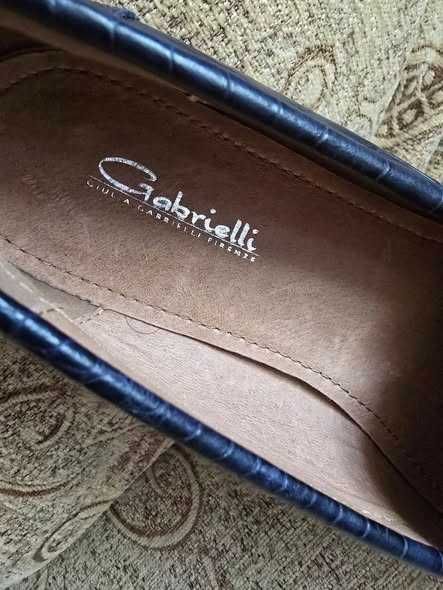 Италиански  обувки от естествена кожа  на Via Roma и Giada Gabrielli