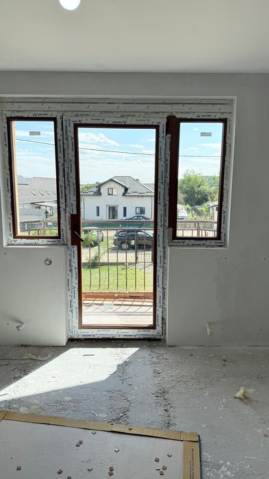 Tâmplărie pvc si sticla 3 foi