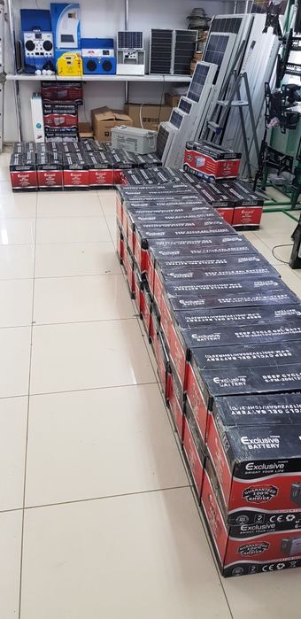 Солнечные батареи и гелевые аккумуляторы