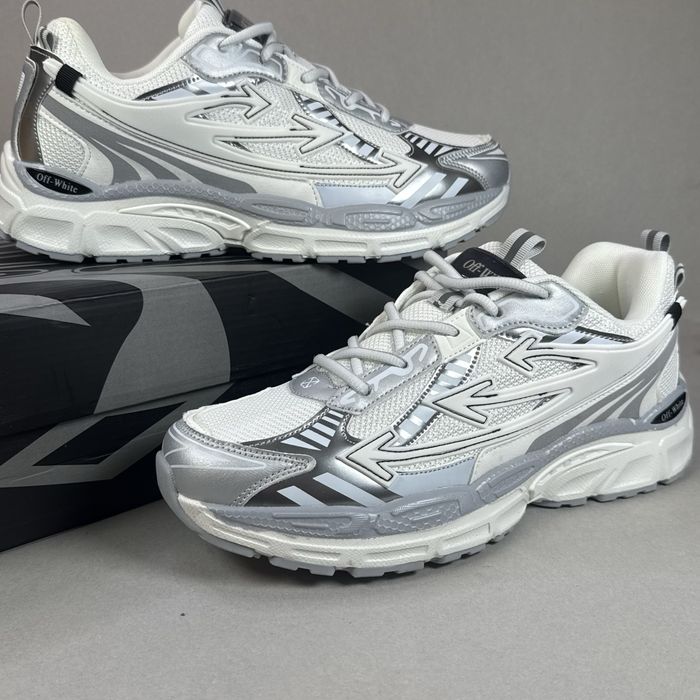 Off-White Be Right Back "White Silver"! НОВИ!