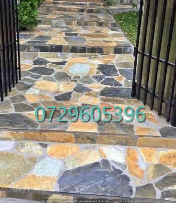 Piatră Decorativă Naturală de Munte pentru Amenajări Exterioare
