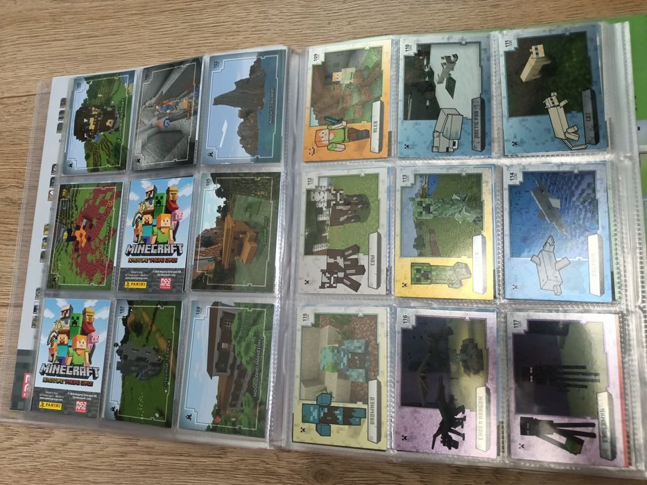 Panini Minecraft 86% completat