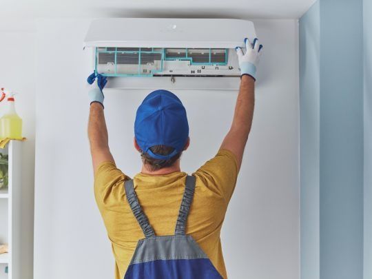 кондиционер  установка