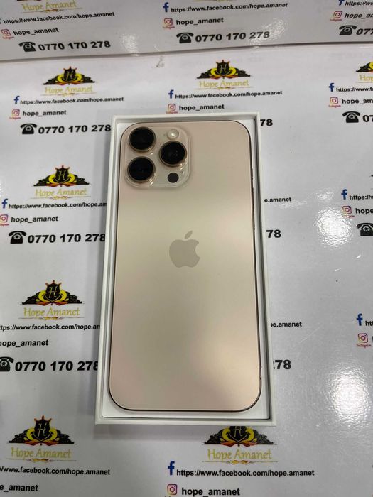 Hope Amanet P13 / iPhone 16 Pro Max / Natural Titanium / 256 GB