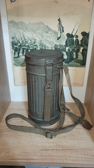 Cutie masca de gaze Germana 1939 WW2 Wehrmacht