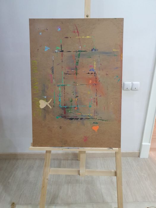 Деревянный мольберт