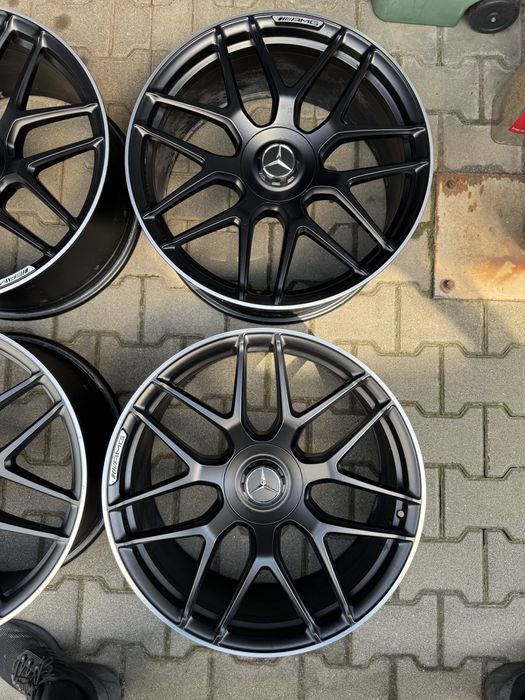Оригинални магнезиеви джанти AMG 21" Цола за Mercedes W222 W223 W253