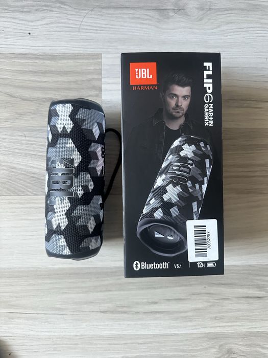 Преносима блутут колонка JBL Flip 6 Martin Garrix Limited  Edition