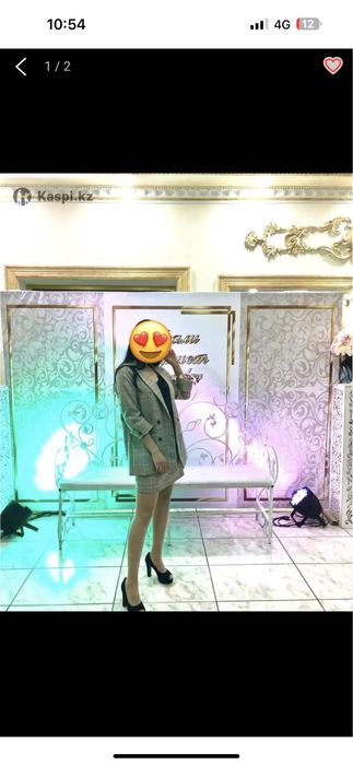 Юбка костюм жаңа