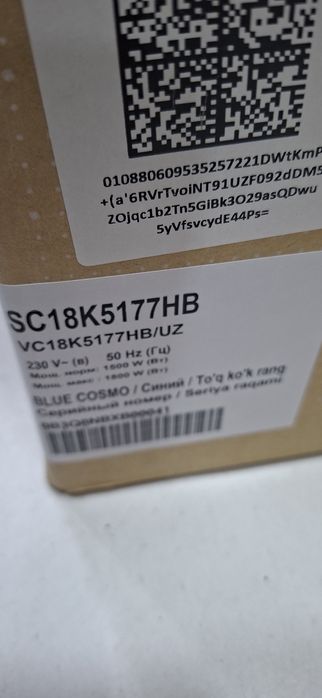 Samsung vc18k5177hb/uz