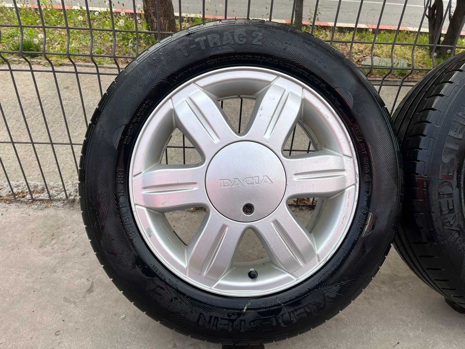 Jante aliaj ORIGINALE DACIA Logan 1 R15 – set complet