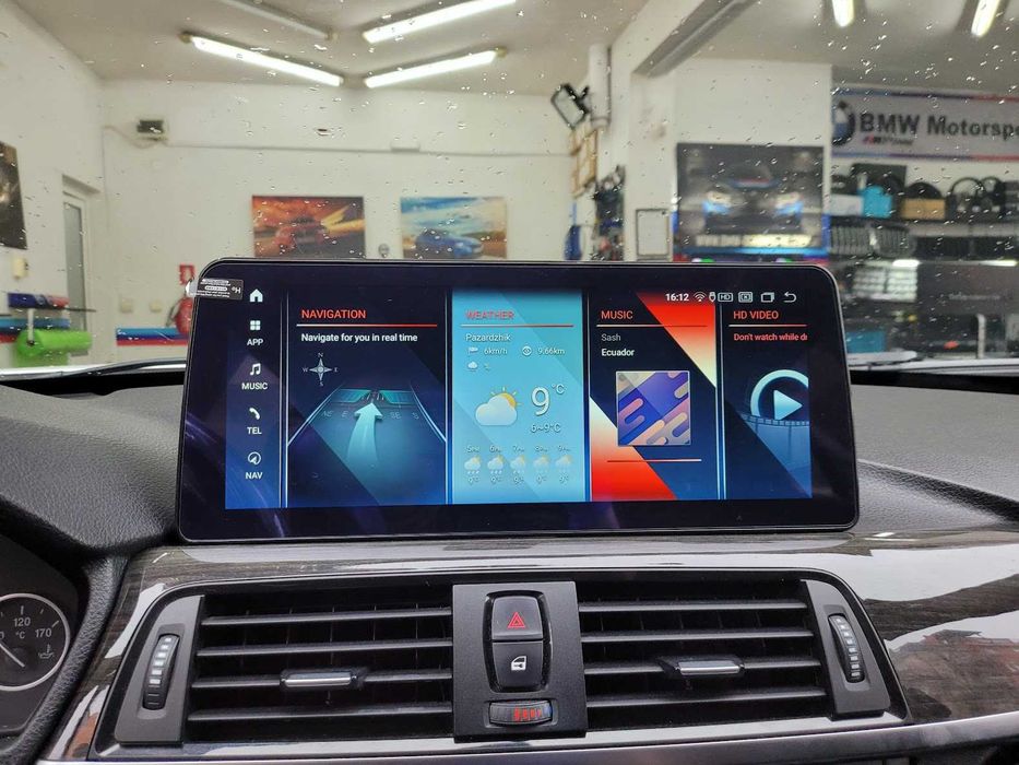Навигация с ANDROID 14 8GB RAM 128GB HDD BMW F20 F21 F30 F31 F32 F33 БМВ Ф20 Ф30 Ф31 + Apple Carplay