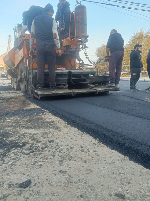 Укладка асфальта