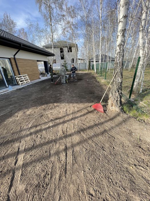 Посев газона под ключ