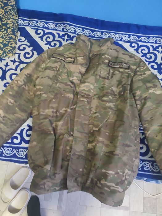Большой комплект военной формы (мультикам, цифра) + 2 пары берцев