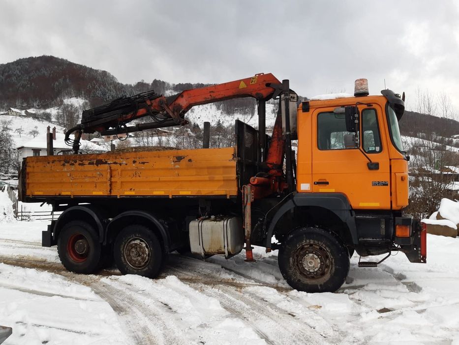 Camion forestier MAN 6x4