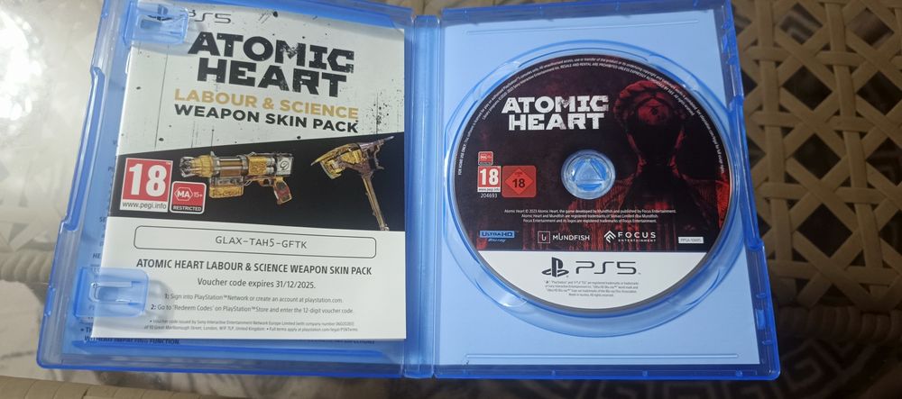 Atomic heart диск