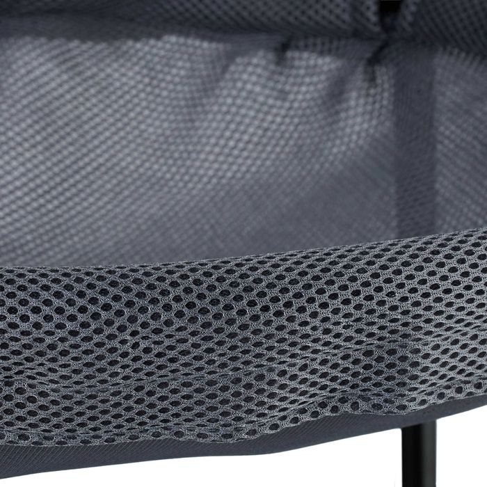 Hamac pisici cu 2 etaje otel si pat material textil moale 59x41x43cm