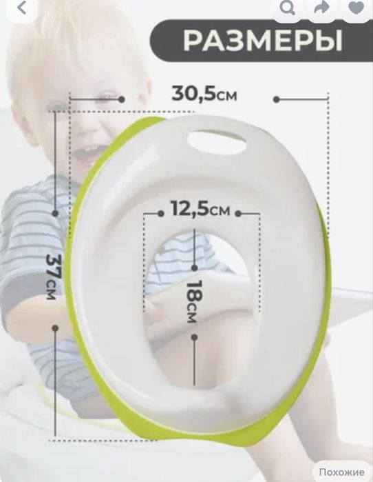 Сидушка для унитаза IKEA