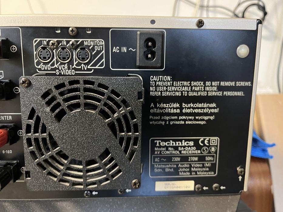 Technics SA-DA20, High-End MOS-FET receiver