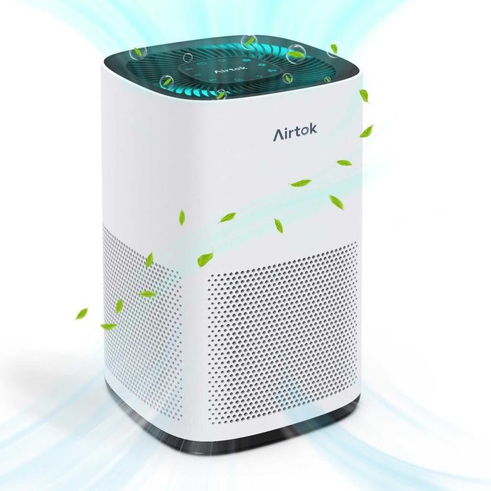 Пречиствател за въздух AIRTOK AP1001 HEPA H13 до 92м² супер тих [Чисто нов]