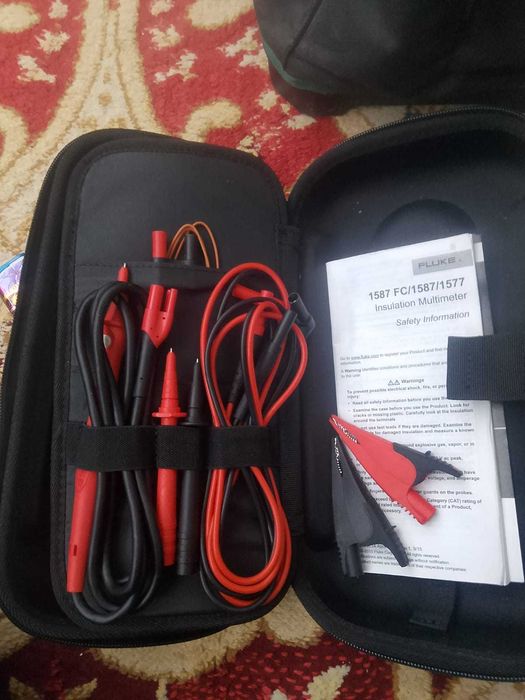 Новый мультиметр-мегомметр Fluke 1587 (2 в 1)