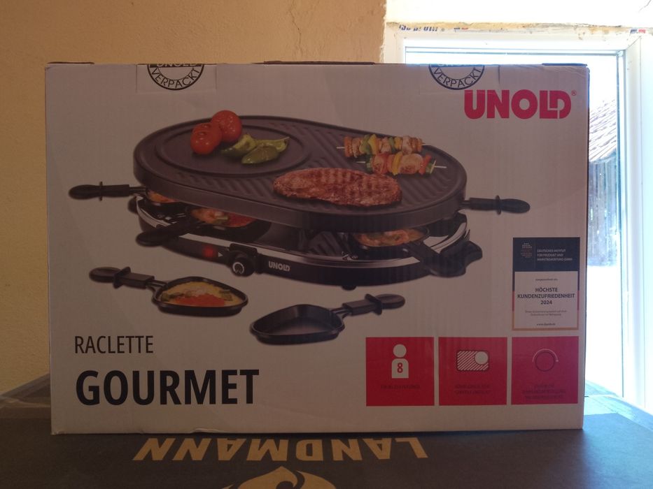 Plita electrica Raclette, 1200 W - Unold