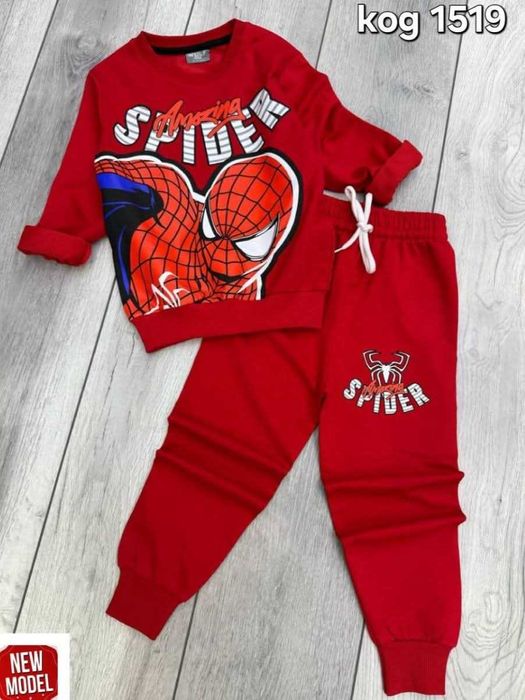 Нови Детски комплект за момче Спайдермен и Майнкрафт