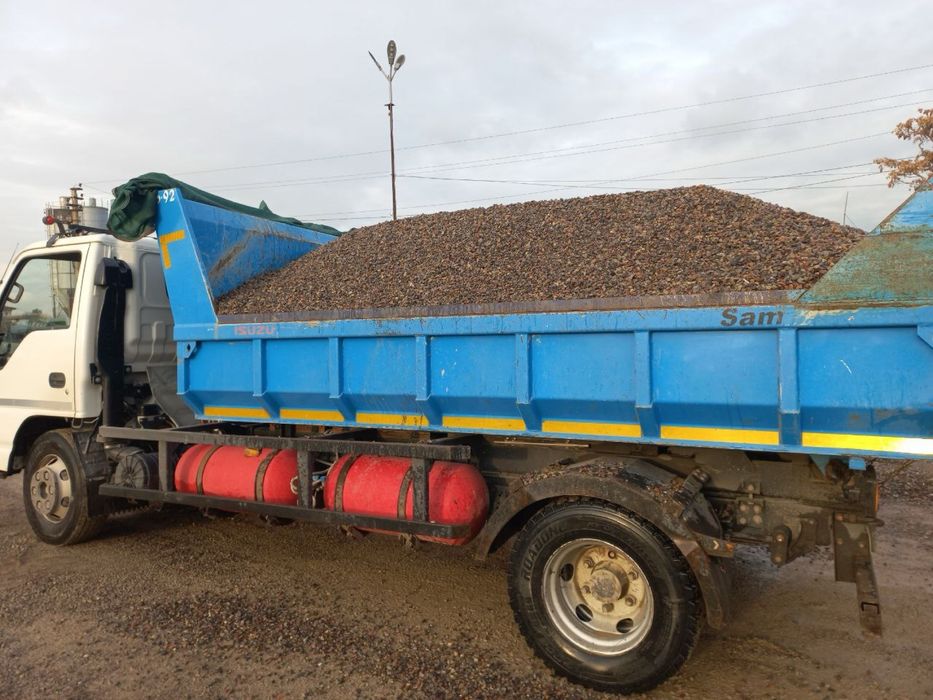 Isuzu zil kamaz klines qum samosval 6 kuba