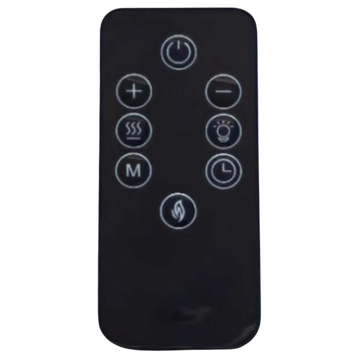 Електрическа стенна камина Hausberg HB-8225-NG