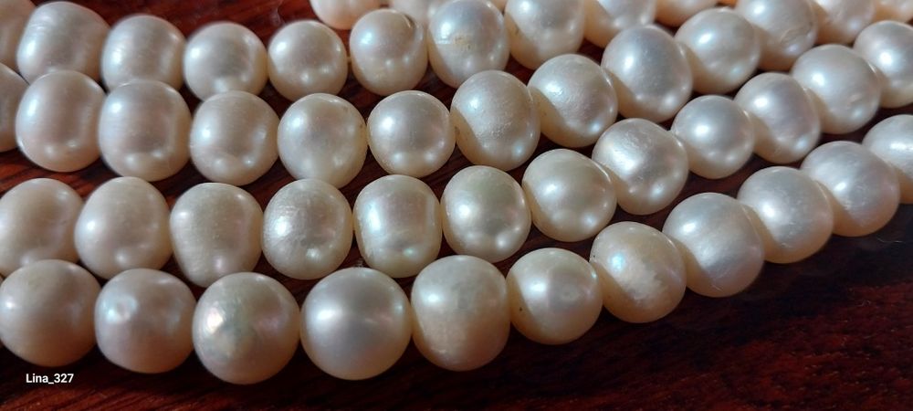 Бусы жемчуг, натуральный, СССР.