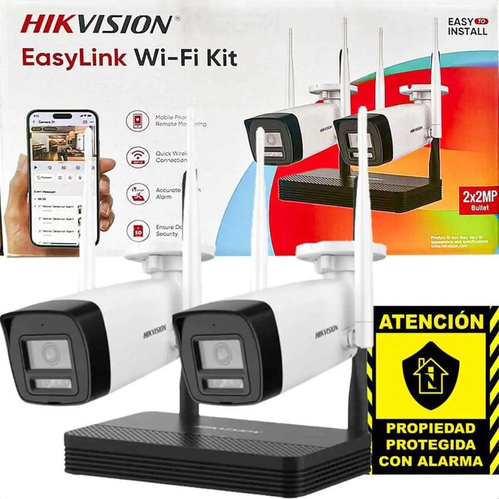 Камера 2мп wi-fi набор комплект видеонаблюдения