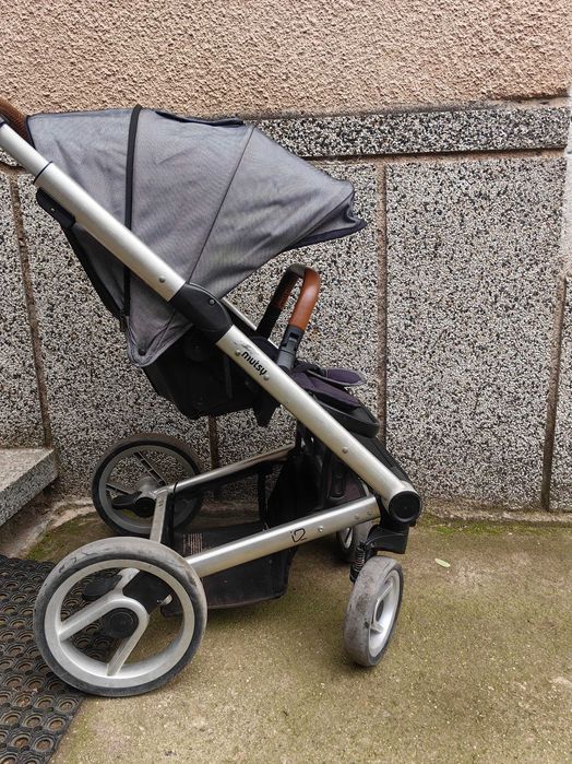 Бебешка количка Mutsy i2 комплект urban nomad White and Blue