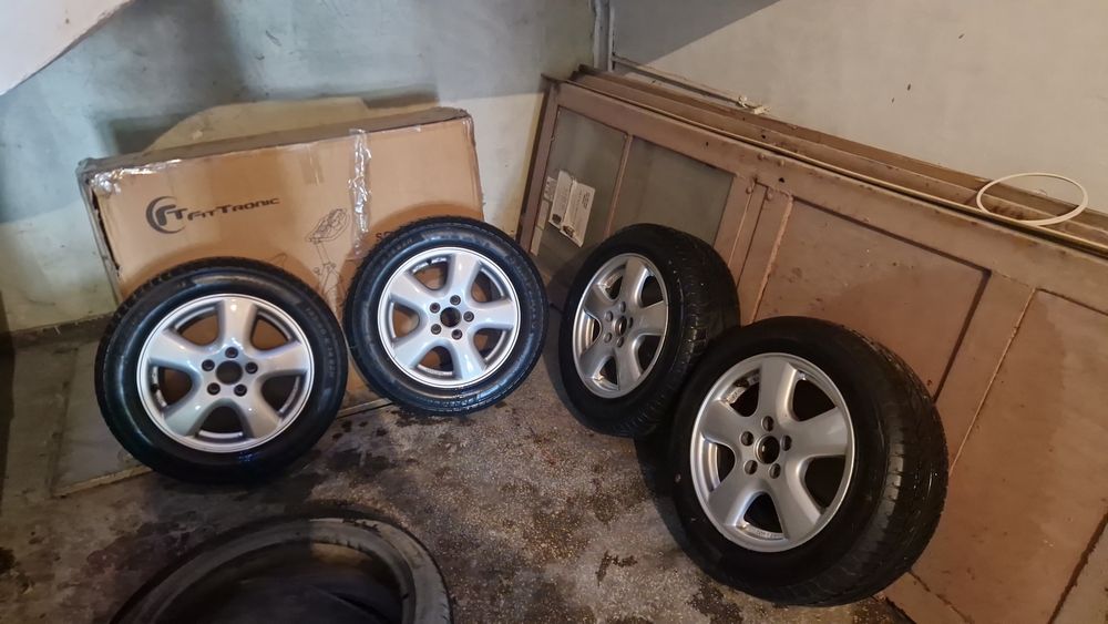 Jante aliaj 14 și cauciucuri