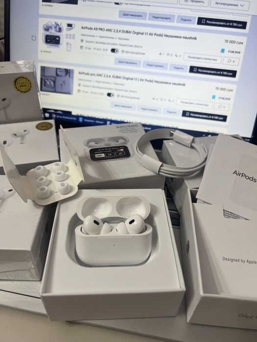 DUBAI Orginal 1:1 | AirPods pro ANC 2,3,4 |Air Pods| Наушники naushnik