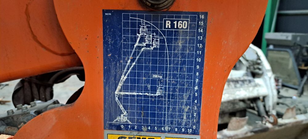 Nacela easylift r160 16 m benzina si electric variante schimb