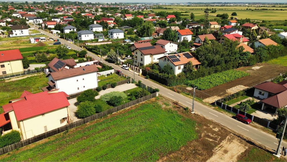Teren de vanzare Ciorogarla, 500 mp, utilitati complete