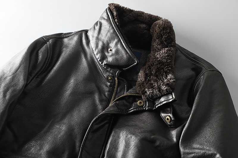 Кожаная куртка, мужская Carrera Marrone со стеганым подкладом